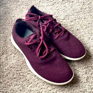 Burgundy allbirds